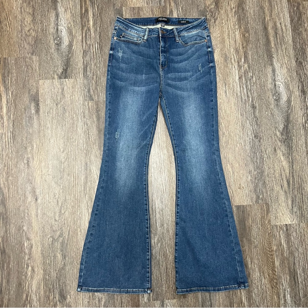 Judy Blue Dark Wash Flare Jeans Size 11
